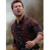 Twisters Glen Powell Brown Shirt