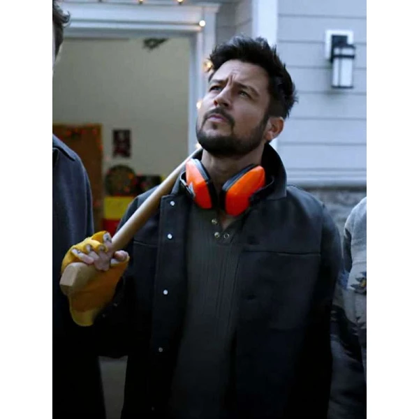 Tyler Hynes Three Wisest Men 2025 Leather Jacket