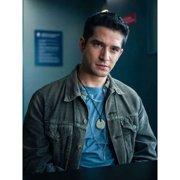 Tyler Posey Murder in a Small Town S02 Corduroy Jacket