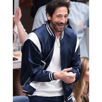US Open 2025 Adrien Brody Varsity Jacket US Open 2025 Adrien Brody Varsity Jacket
