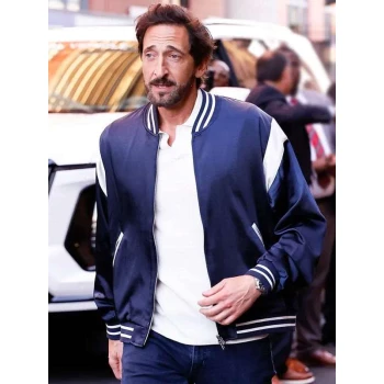 US Open 2025 Adrien Brody Varsity Jacket US Open 2025 Adrien Brody Varsity Jacket
