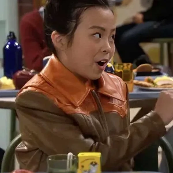 Jiwon Lee Vampirina Teenage Vampire Brown Leather Jacket Jiwon Lee Vampirina Teenage Vampire Brown Leather Jacket