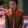Jiwon Lee Vampirina Teenage Vampire Brown Leather Jacket