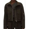 Violet Mikami Chicago Fire S14 Green Cotton Jacket