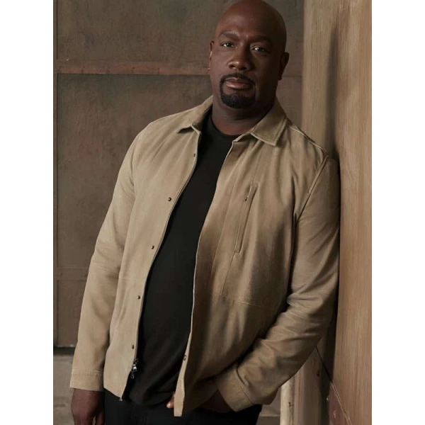 Wade Grey The Rookie Suede Jacket