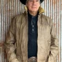 Walt Longmire Brown Leather Jacket