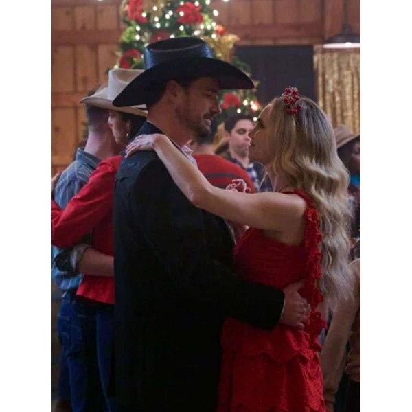 Warren Christie A Royal Montana Christmas Black Blazer Warren Christie A Royal Montana Christmas Black Blazer