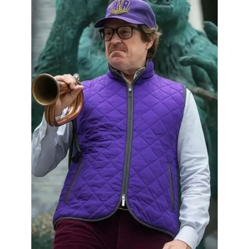 Wednesday S02 Barry Dort Purple Vest Wednesday S02 Barry Dort Purple Vest