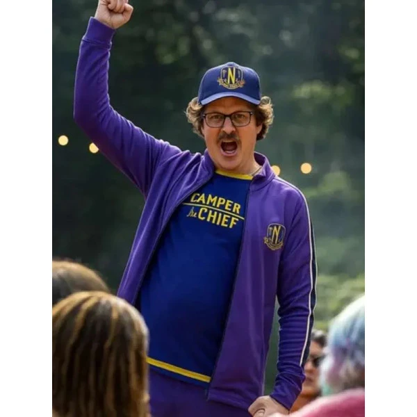 Wednesday S02 Steve Buscemi Track Jacket Wednesday S02 Steve Buscemi Track Jacket