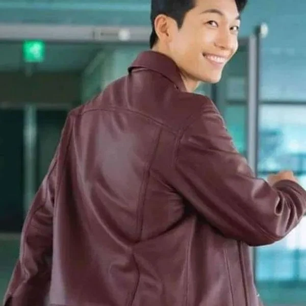 Wi Ha-joon Bad and Crazy Leather Jacket Wi Ha-joon Bad and Crazy Leather Jacket