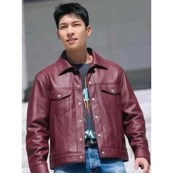 Wi Ha-joon Bad and Crazy Leather Jacket Wi Ha-joon Bad and Crazy Leather Jacket