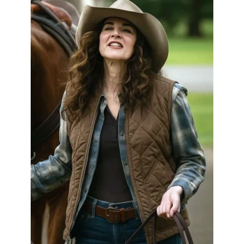 Wild Cards S02 Ally Sheedy Quilted Vest Wild Cards S02 Ally Sheedy Quilted Vest