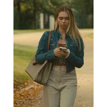 Wild Cherry S01 Amelia May Blue Denim Jacket