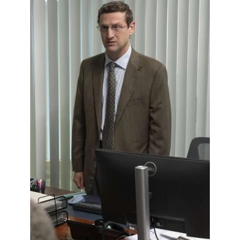 William Ronald Trosper The Chair Company Brown Blazer