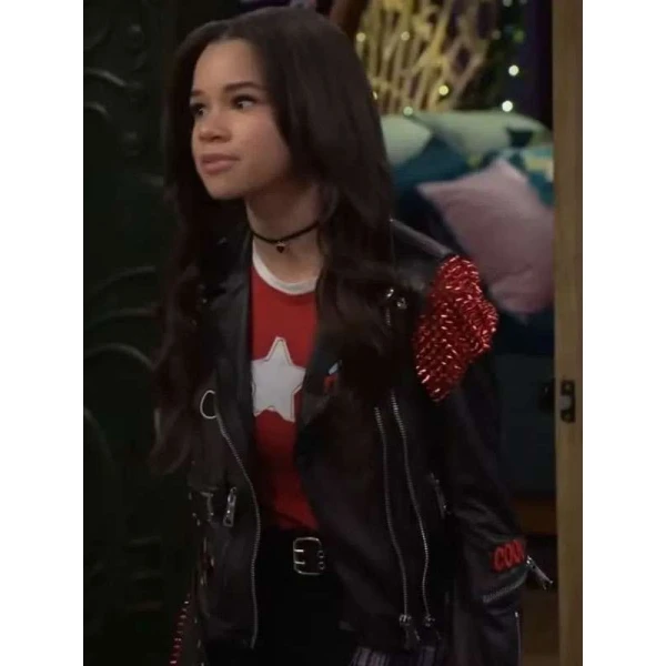 Wizards Beyond Waverly Place S02 Billie Black Jacket