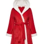 Women Christmas Hooded Robe