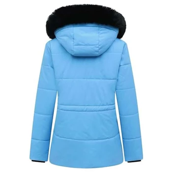 Women Winter Blue Puffer Jacket