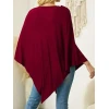 Women’s Asymmetric Poncho