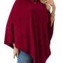 Women’s Asymmetric Poncho