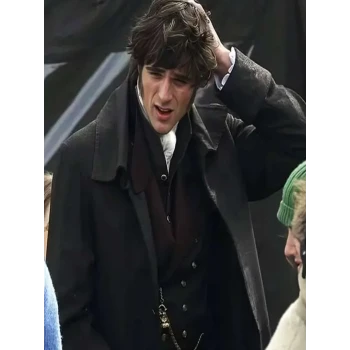 Wuthering Heights Jacob Elordi Black Wool Coat Wuthering Heights Jacob Elordi Black Wool Coat