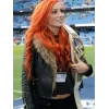 WWE Becky Lynch Shearling Leather Jacket