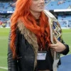 WWE Becky Lynch Shearling Leather Jacket WWE Becky Lynch Shearling Leather Jacket