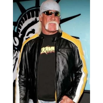 WWE Hulk Hogan Leather Jacket WWE Hulk Hogan Leather Jacket