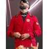 WWE Raw Seth Rollins Red Wool Coat