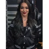 WWE Roxanne Perez Black Varsity Jacket