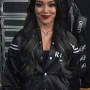 WWE Roxanne Perez Black Varsity Jacket