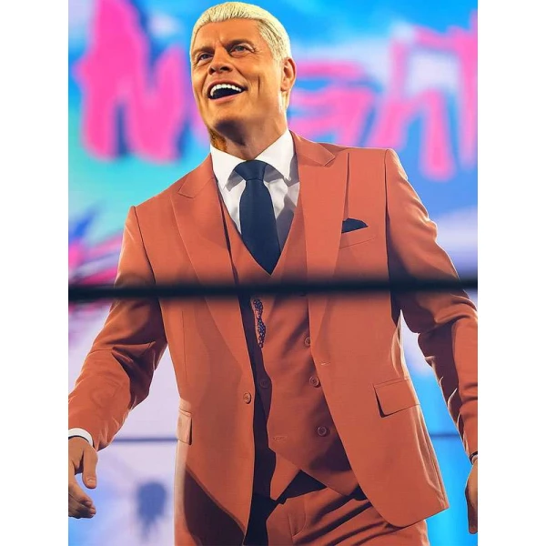 WWE SmackDown Cody Rhodes Orange Blazer