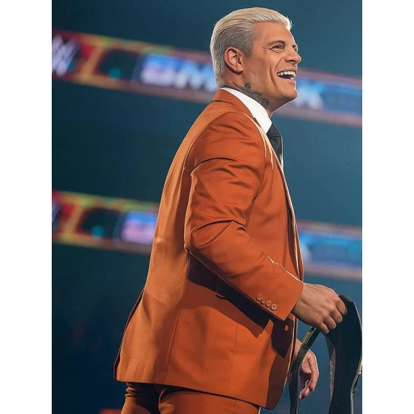 WWE SmackDown Cody Rhodes Orange Blazer