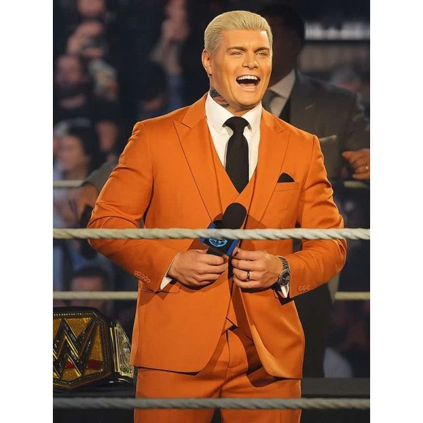 WWE SmackDown Cody Rhodes Orange Blazer