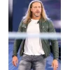 WWE Wrestler Edge Green Leather Jacket