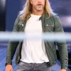 WWE Wrestler Edge Green Leather Jacket