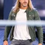 WWE Wrestler Edge Green Leather Jacket