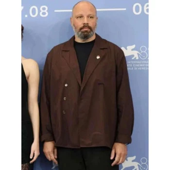 Yorgos Lanthimos Criterion Brown jacket Yorgos Lanthimos Criterion Brown jacket