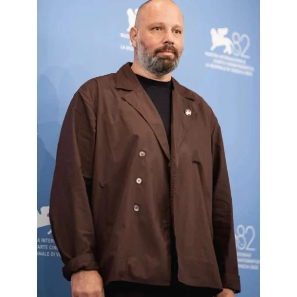 Yorgos Lanthimos Criterion Brown jacket