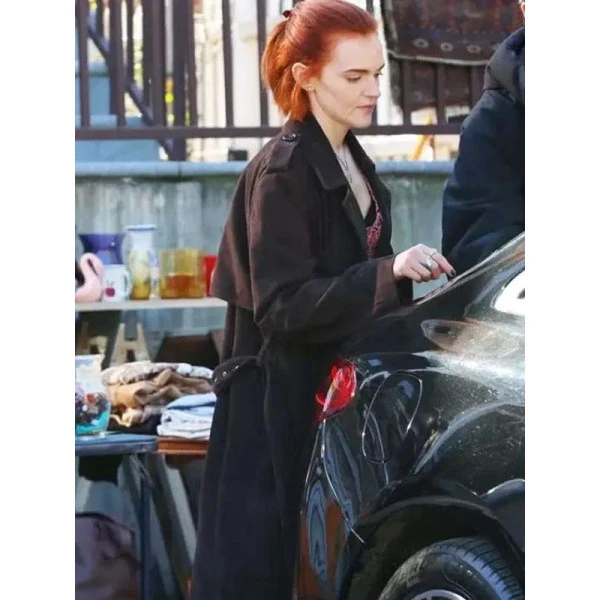 You S05 Madeline Brewer Trench Coat