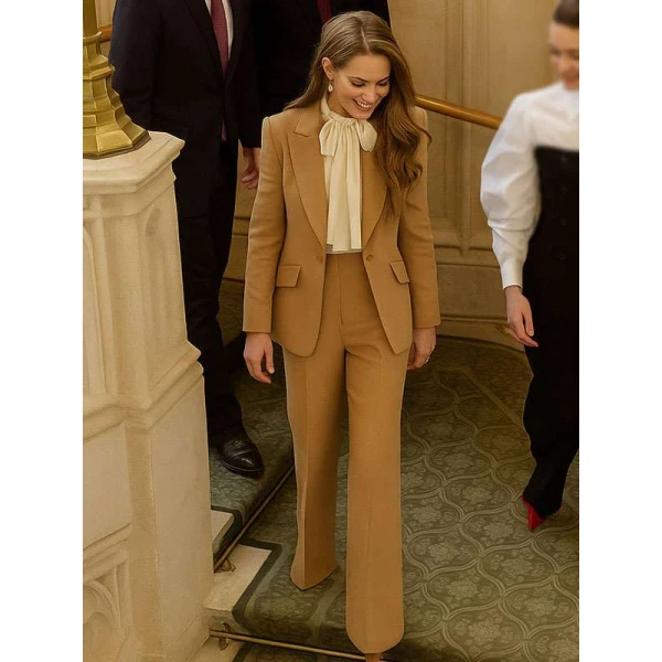 Youth Charity 2025 Kate Middleton Brown Suit
