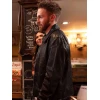 Zander Hawley The Rookie S07 Black Leather Jacket