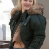 Zara Larsson Up Close Cropped Puffer Jacket