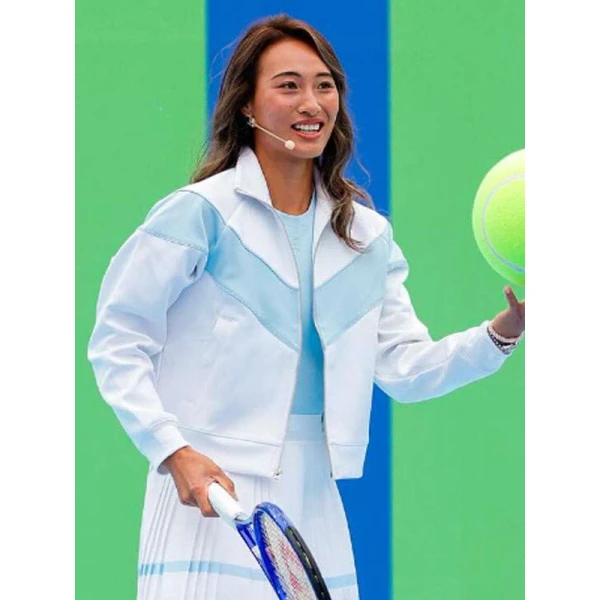 Zheng Qinwen China Open 2025 Bomber Jacket