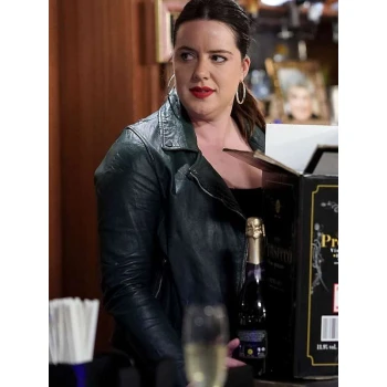 Zoe Slater Black Leather Jacket Zoe Slater Black Leather Jacket