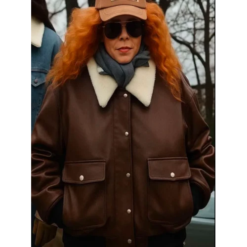 Charlie Cale Brown Shearling Jacket Charlie Cale Brown Shearling Jacket
