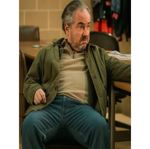 Earl Brown Sheriff Country S01 Green Jacket