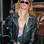 Kesha Black Leather Jacket