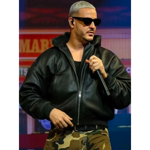 MTV VMAs DJ Snake Leather Jacket