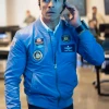 Tripp Houser 9-1-1 S09 Blue Bomber Jacket