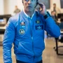 Tripp Houser 9-1-1 S09 Blue Bomber Jacket